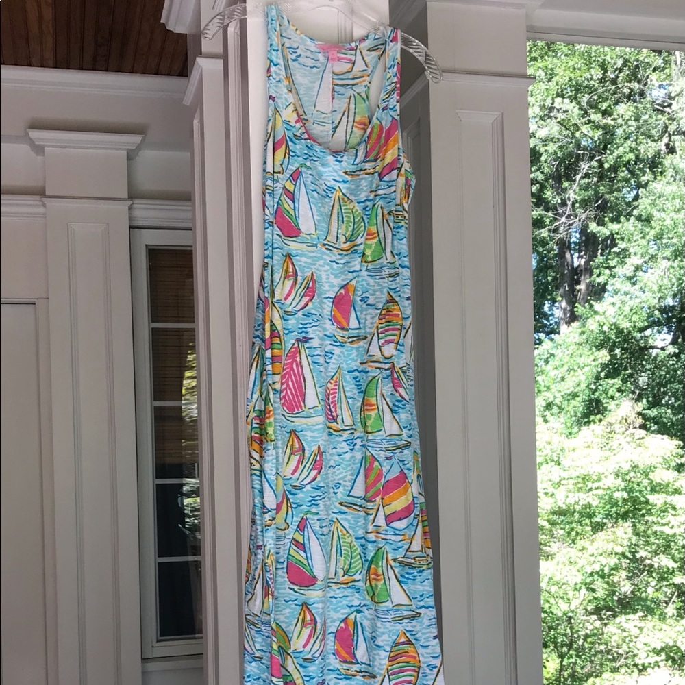 Lilly Pulitzer You Gotta Regatta Treena Maxi Dress